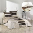 Pack housse de couette 220x240 cm So natural + drap housse 140x190 Blanc, image n° 1