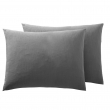 Pack Housse de couette 240 x 220 cm Gaze de coton + drap housse 140x190 Ardoise, image n° 4