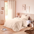 Pack Housse de couette 240 x 220 cm Gaze de coton + drap housse 140x190 Naturel, image n° 1