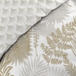 PacK housse de couette 240 x 220 cm  percale 78 fils Melisse + DH 140x190  Blanc, image n° 3