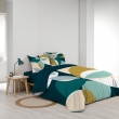 Pack Housse de Couette 260 x 240 cm en Coton + 2 Taies et Drap Housse Blanc 160x200 cm, image n° 5