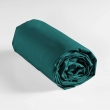 Pack Housse de Couette 260 x 240 cm en Coton + 2 Taies et Drap Housse Pétrole 160x200 cm, image n° 3