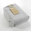 Pack Housse de couette chaude en flanelle 140 x 200 cm + drap housse 90x190  Gris clair, image n° 4