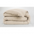 Pack Housse de couette chaude en flanelle 240 x 220 cm + drap housse 140x190 Candice Beige, image n° 3