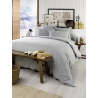 Pack Housse de couette chaude en flanelle 240 x 220 cm + drap housse 140x190 Candice Gris, image n° 2