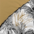 Pack Housse de Couette Dakar 260 x 240 cm + Drap Housse 160X200 cm Beige, image n° 3