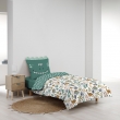 Pack Housse de couette enfant réversible DINA 140x200 cm + Drap housse 90x190 cm Blanc, image n° 6