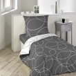 Pack housse de couette réversible 140x200 cm en microfibre Elton+ dh 90x190x30 Blanc, image n° 2