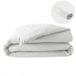Pack parure 260 x 240 cm en percale 78 Fils + DH 160x200 cm Blanc, image n° 1