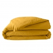 Pack parure 260 x 240 cm en percale 78 Fils + DH 160x200 cm Curry, image n° 3