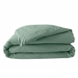 Pack parure 260 x 240 cm en percale 78 Fils + DH 160x200 cm Tilleul, image n° 3