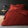 Pack parure 260 x 240 cm en percale 78 Fils + DH 160x200 cm Tomette, image n° 2