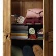 Pack parure de lit en gaze de coton 260 x 240 cm + drap housse 160x200 cm + 2 taies 60x60 cm - Guimauve, image n° 7