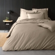 Pack parure en percale 78 fils 240 x 220 cm + DH 140x190 Sable, image n° 2