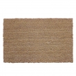 Paillasson rectangle 40 x 60 cm coco uni paco Naturel, image n° 1