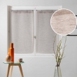 Paire droite anneaux 2 x 60 x 160 cm voile tisse milza Beige, image n° 2