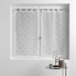 Paire droite passants 2 x 60 x 160 cm voile sablé brodé Olympia Gris, image n° 1