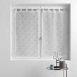 Paire droite passants 2 x 60 x 90 cm voile sablé  brodé Olympia Gris, image n° 1