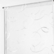 Paire droite passe tringle 2 x 60 x 90 cm voile sable brode hoops Blanc, image n° 2