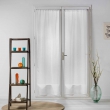 Paire droite passe tringle 2 x 70 x 200 cm luminette unie luminea Blanc, image n° 1