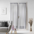 Paire droite passe tringle 2 x 70 x 200 cm voile sable candide Gris, image n° 1