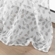 Panneau a oeillets 137 x 280 cm voile sable imprime farandole Gris, image n° 3