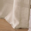 Panneau a oeillets 140 x 240 cm effet lin tisse cloris Taupe, image n° 3