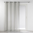 Panneau a oeillets 140 x 240 cm polycoton selena Gris, image n° 1
