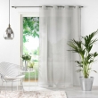 Panneau a oeillets 140 x 240 cm polycoton selena Gris, image n° 3