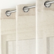 Panneau a oeillets 140 x 240 cm polyester/lin uni aline Sans, image n° 2