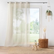 Panneau a oeillets 140 x 240 cm polyester/lin uni aline Sans, image n° 3