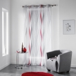 Panneau a oeillets 140 x 240 cm voile imprime transfert ondulys Rouge, image n° 3