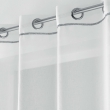 Panneau a oeillets 140 x 240 cm voile sable+bande fantaisie etincelle Blanc, image n° 2