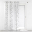 Panneau a oeillets 140 x 240 cm voile sable brode edenia Gris, image n° 1