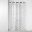 Panneau a oeillets 140 x 240 cm voile sable brode hoops Gris, image n° 1