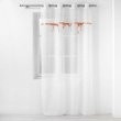panneau a oeillets 140 x 240 cm voile sable imp. metal.+noeuds little miss, image n° 1