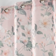 Panneau a oeillets 140 x 240 cm voile sable imprime alissia Rose, image n° 2