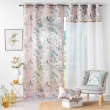 Panneau a oeillets 140 x 240 cm voile sable imprime alissia Rose, image n° 3