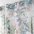 Panneau a oeillets 140 x 240 cm voile sable imprime feerie Blanc, image n° 2