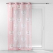 Panneau a oeillets 140 x 240 cm voile sable imprime metallise petite etoile Sans, image n° 1