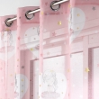 Panneau a oeillets 140 x 240 cm voile sable imprime metallise petite etoile Sans, image n° 2