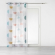 Panneau a oeillets 140 x 240 cm voile sable imprime pop art Sans, image n° 1