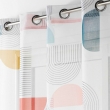 Panneau a oeillets 140 x 240 cm voile sable imprime pop art Sans, image n° 2