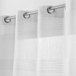 Panneau a oeillets 140 x 280 cm voile sable ajoure ajourela Blanc, image n° 2