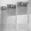 Panneau a oeillets 140 x 280 cm voile sable ajoure ajourela Gris, image n° 2