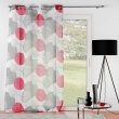 Panneau a oeillets 140 x 280 cm voile sable imprime merlin Sans, image n° 3