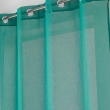 Panneau a oeillets 140 x 280 cm voile sable sandra Emeraude, image n° 2