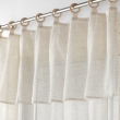 Panneau a oeillets bois+volant 140 x 240 cm effet lin tisse norine Sans, image n° 2