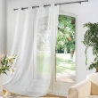Panneau a oeillets metal 140 x 240 cm luminette unie luminea Blanc, image n° 3