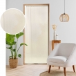 Panneau passe tringle 90 x 200 cm voile tisse carlin Beige, image n° 4